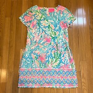 Lilly Pulitzer Blanca Stretch Romper, Size 4